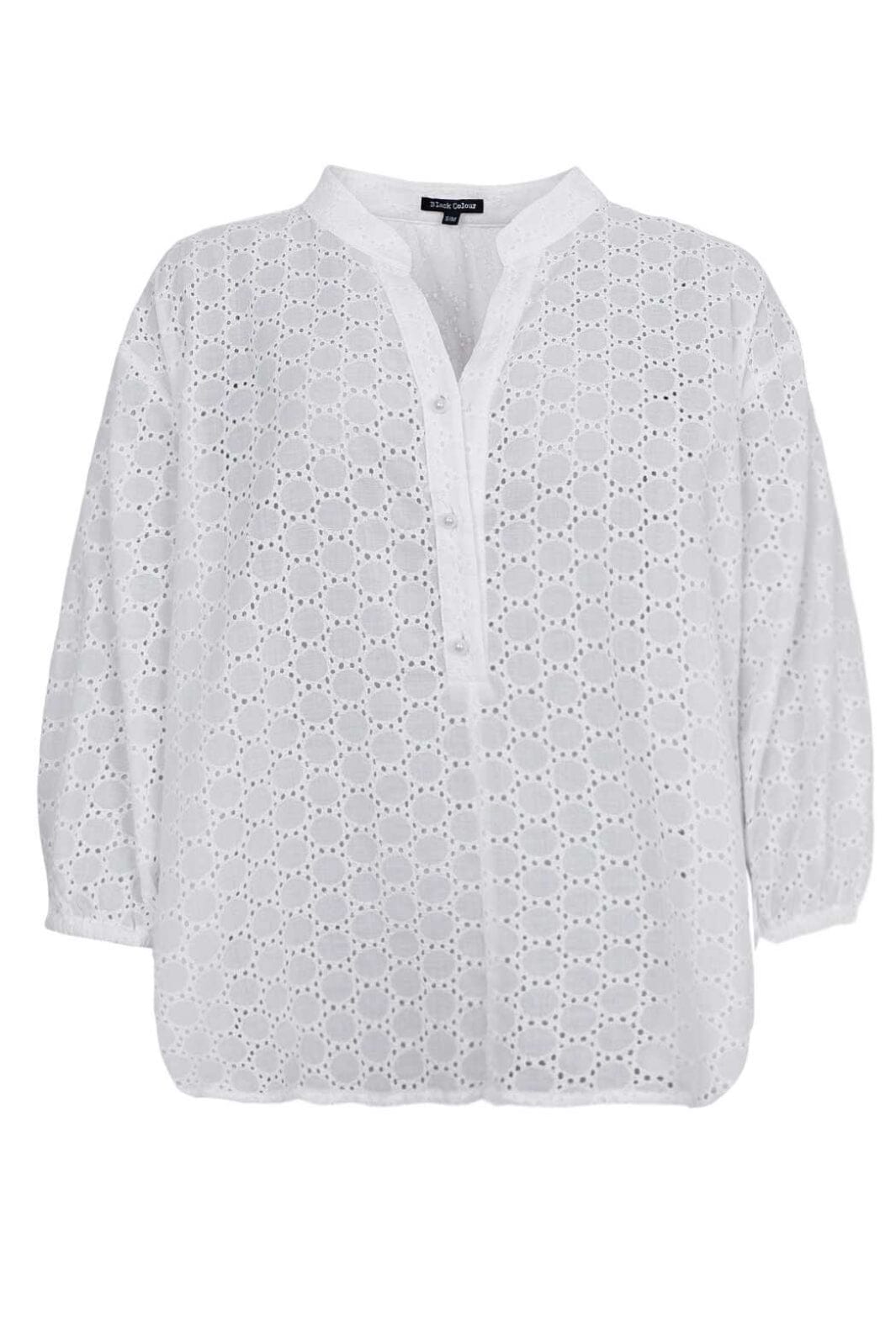 Forudbestilling - Black Colour - Bcfrida Blouse 40884 - White