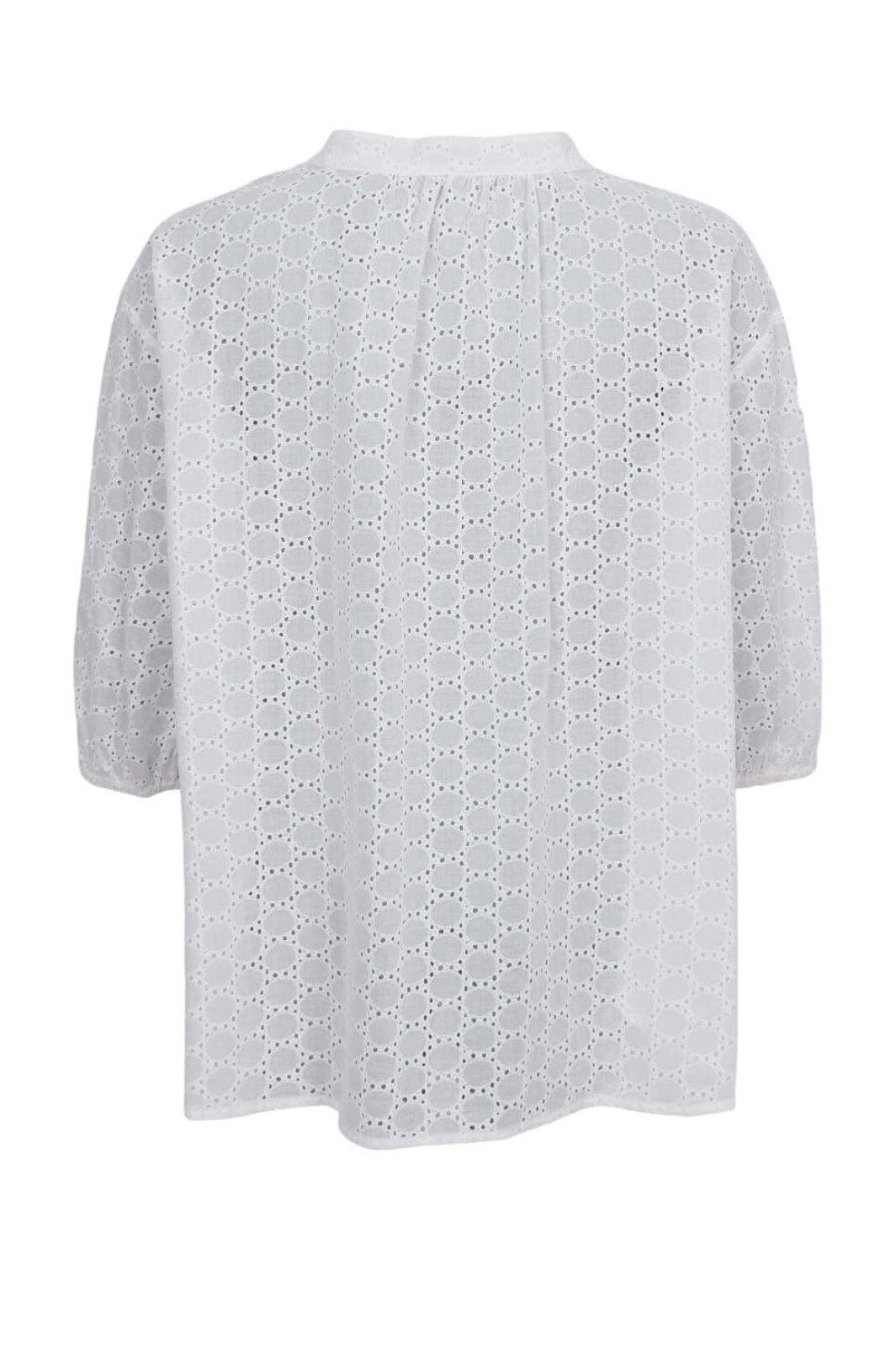 Forudbestilling - Black Colour - Bcfrida Blouse 40884 - White