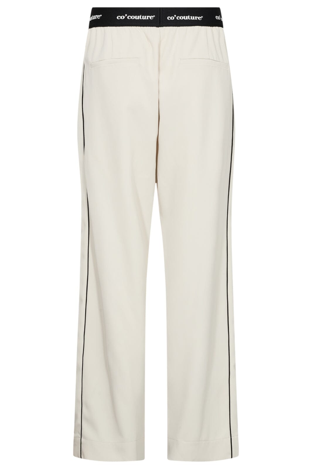 Forudbestilling - Co´Couture - Aminacc Logo Piping Pant 31482 - 199 - Bone