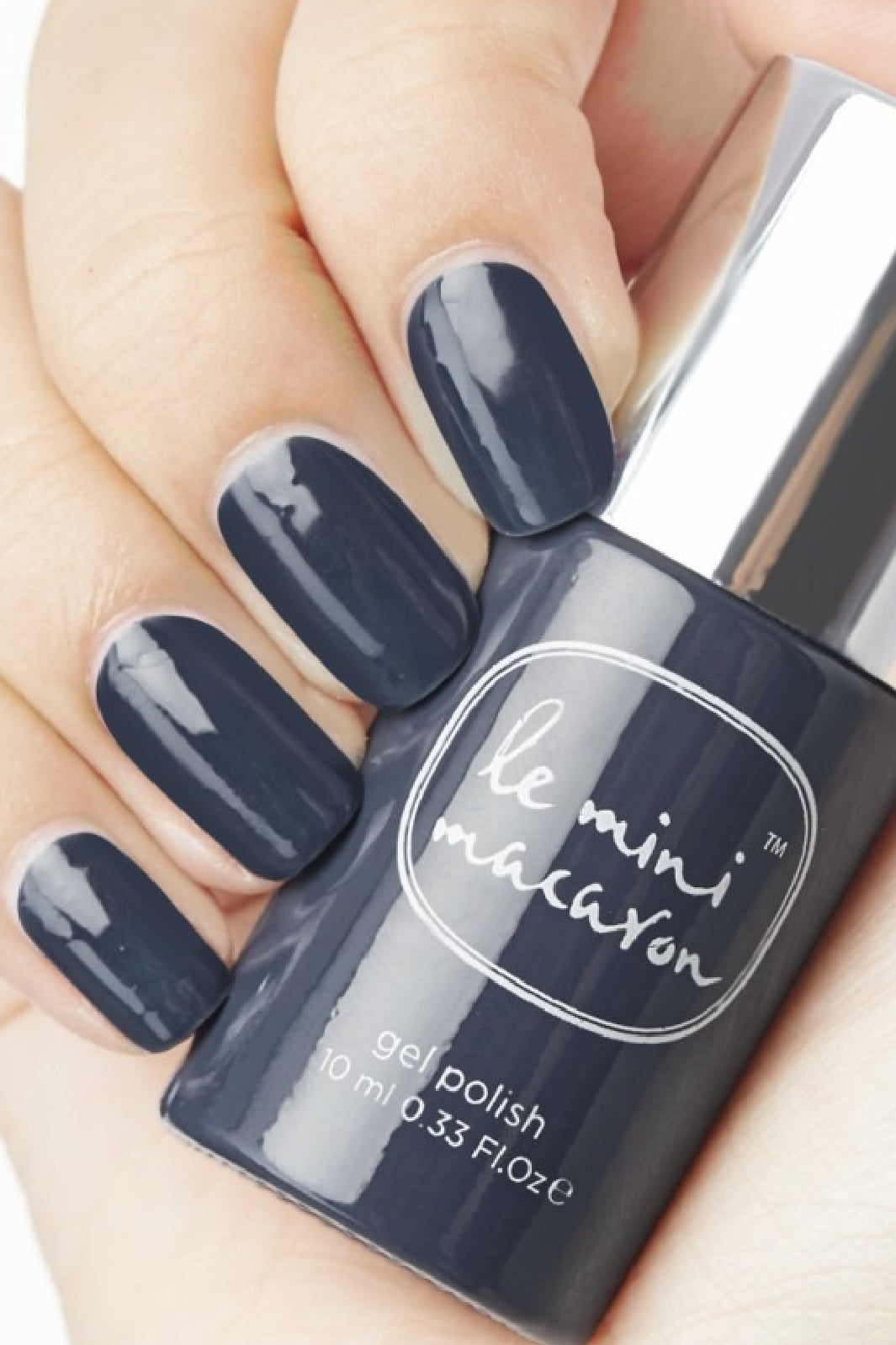 Le Mini Macaron - Neglelak Gel COL038 - Black Sesame Rabat