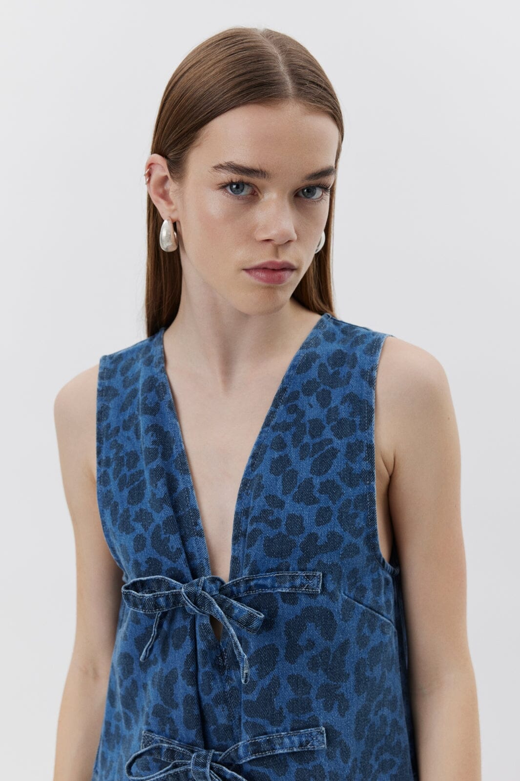 Sofie Schnoor - Ingridsw Dress S251121 - 5002 - Denim Blue