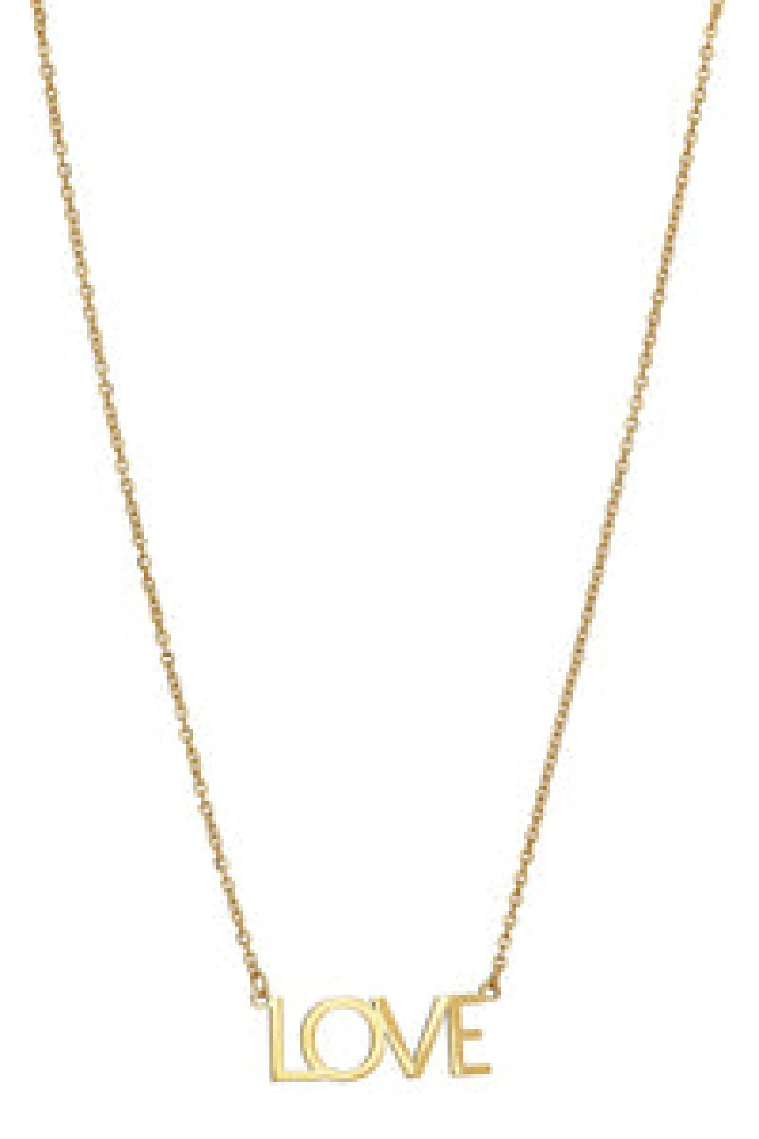 emm-copenhagen-love-necklace-forgyldt_0.jpg EMM Copenhagen - LOVE NECKLACE - Forgyldt