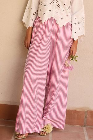 Forudbestilling - Sissel Edelbo - Hilde Pants SE 1615 - Red White