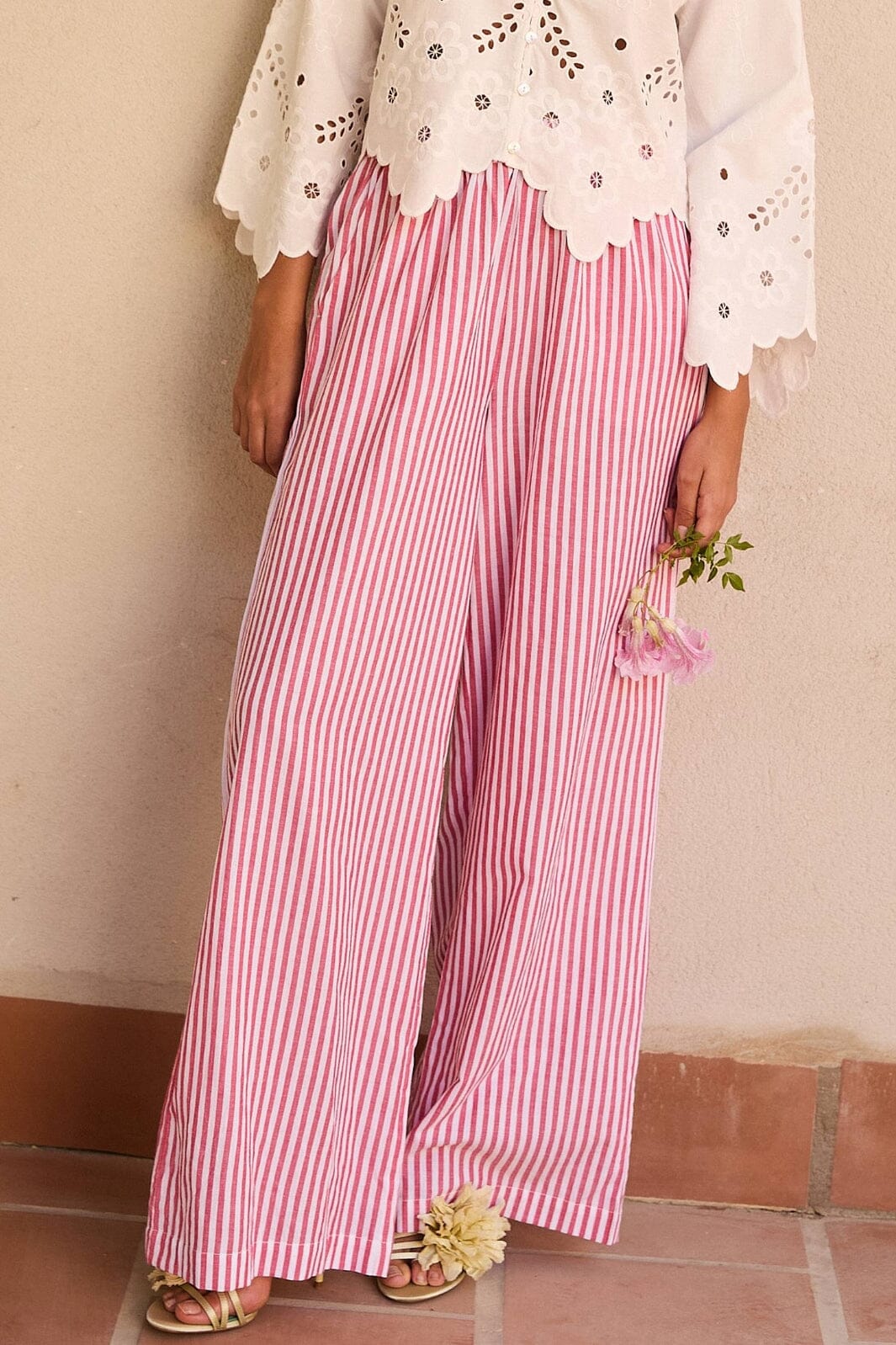 Forudbestilling - Sissel Edelbo - Hilde Pants SE 1615 - Red White