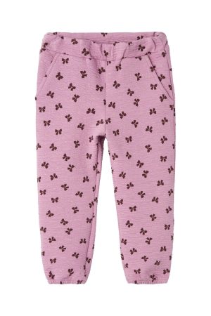 Name It - Nmfrdolly Light Sweat Nreg Pant - 4619884 Mauve Orchid Online Hot Salg