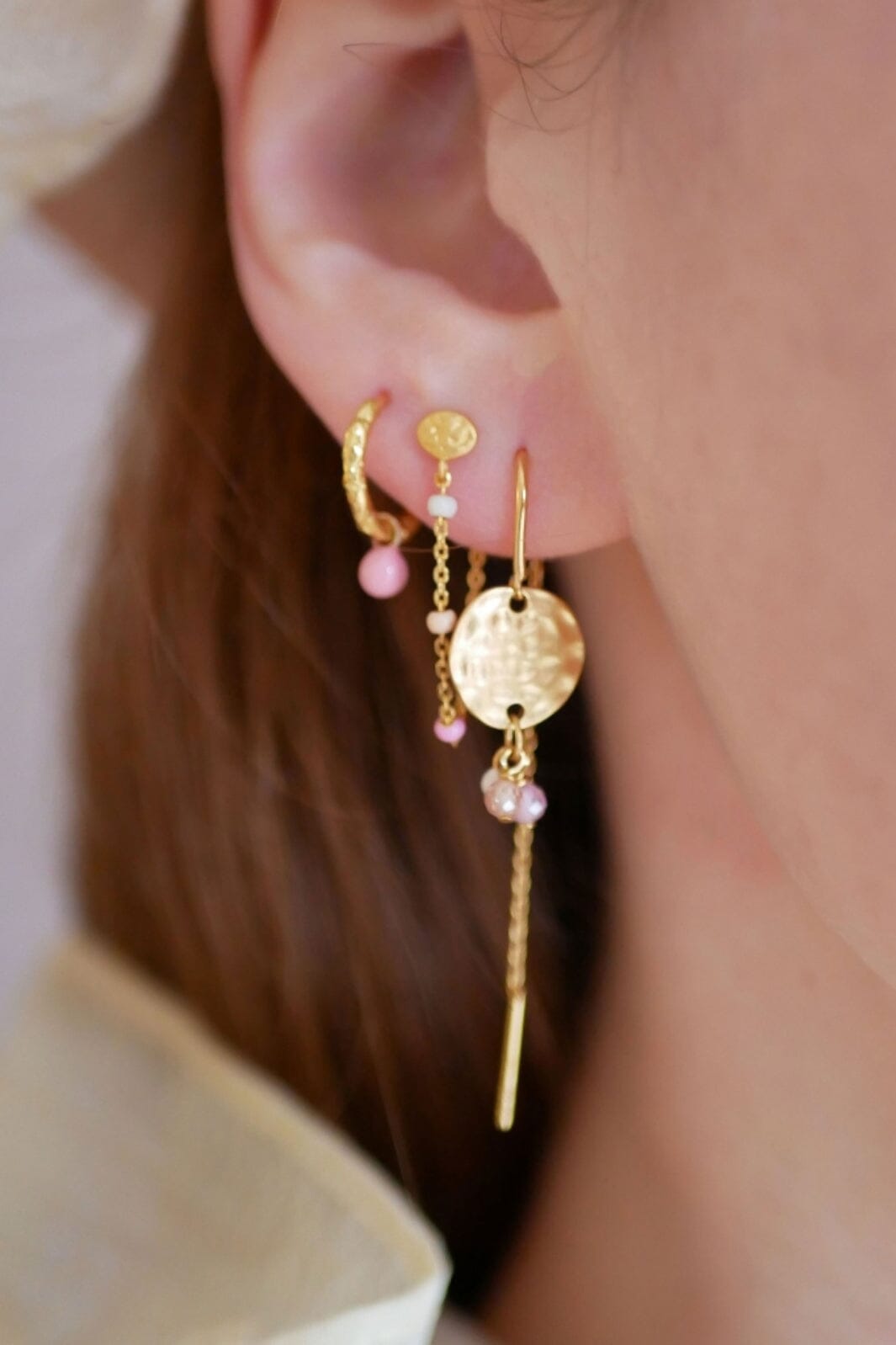 Enamel Copenhagen - Hoops, Belle - Light Pink