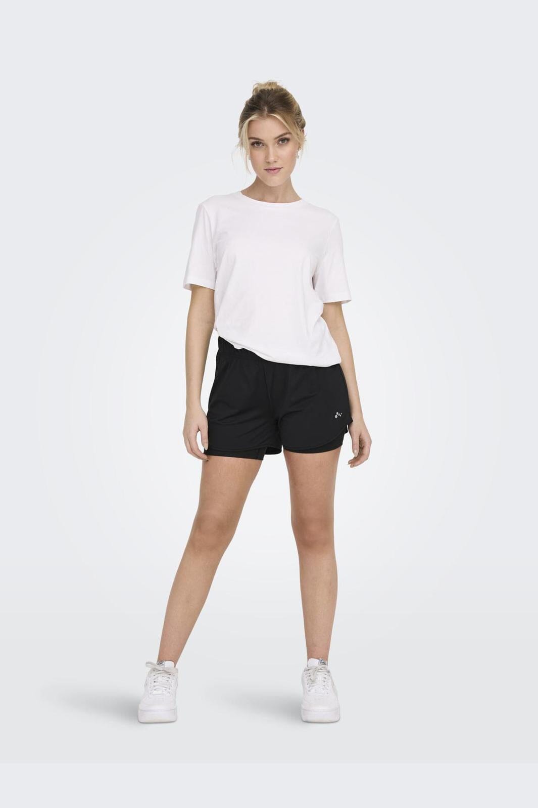 Only Play - Onpmila-2 Life Loose Pck Shorts - 4117513 Black Udsalg