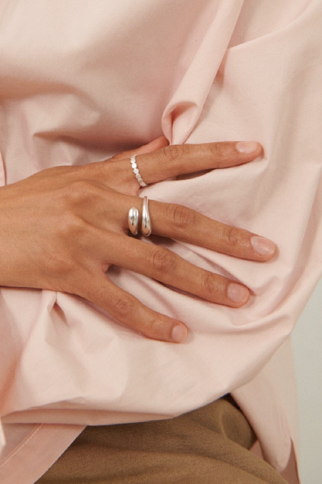 Pernille Corydon Jewellery - Rain Ring - Silver