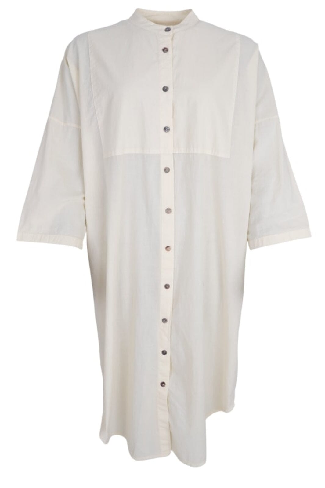 Black Colour - Bclynette Shirt Dress - Off White
