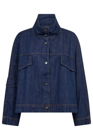 Co´couture - Delinacc Denim Box Jacket 30170 - 555 Dark Denim