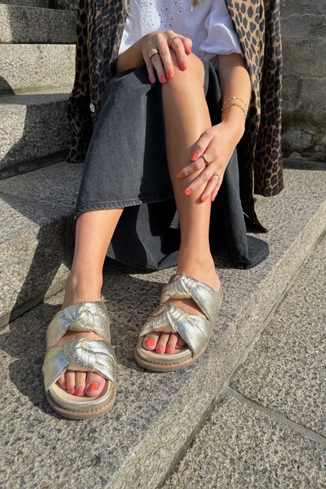 Copenhagen Shoes - Pool Party - 503 Gold/Beige