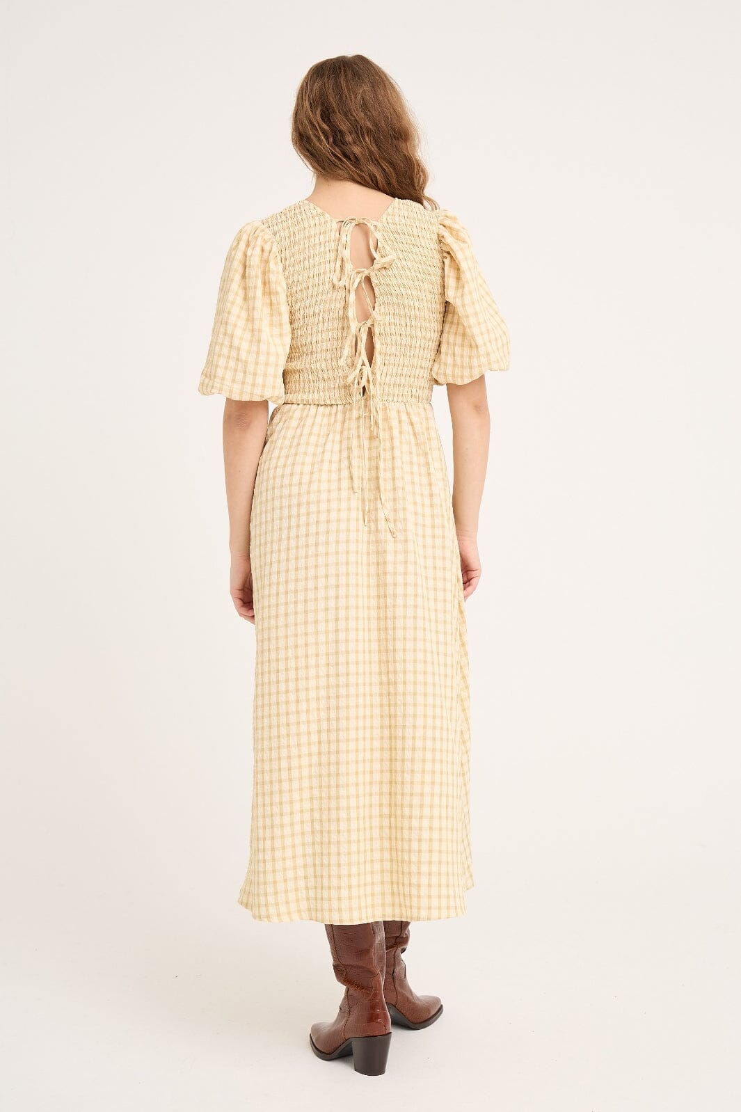 Forudbestilling - A-View - Tabita Dress AV5010 - 069 - Pale Yellow