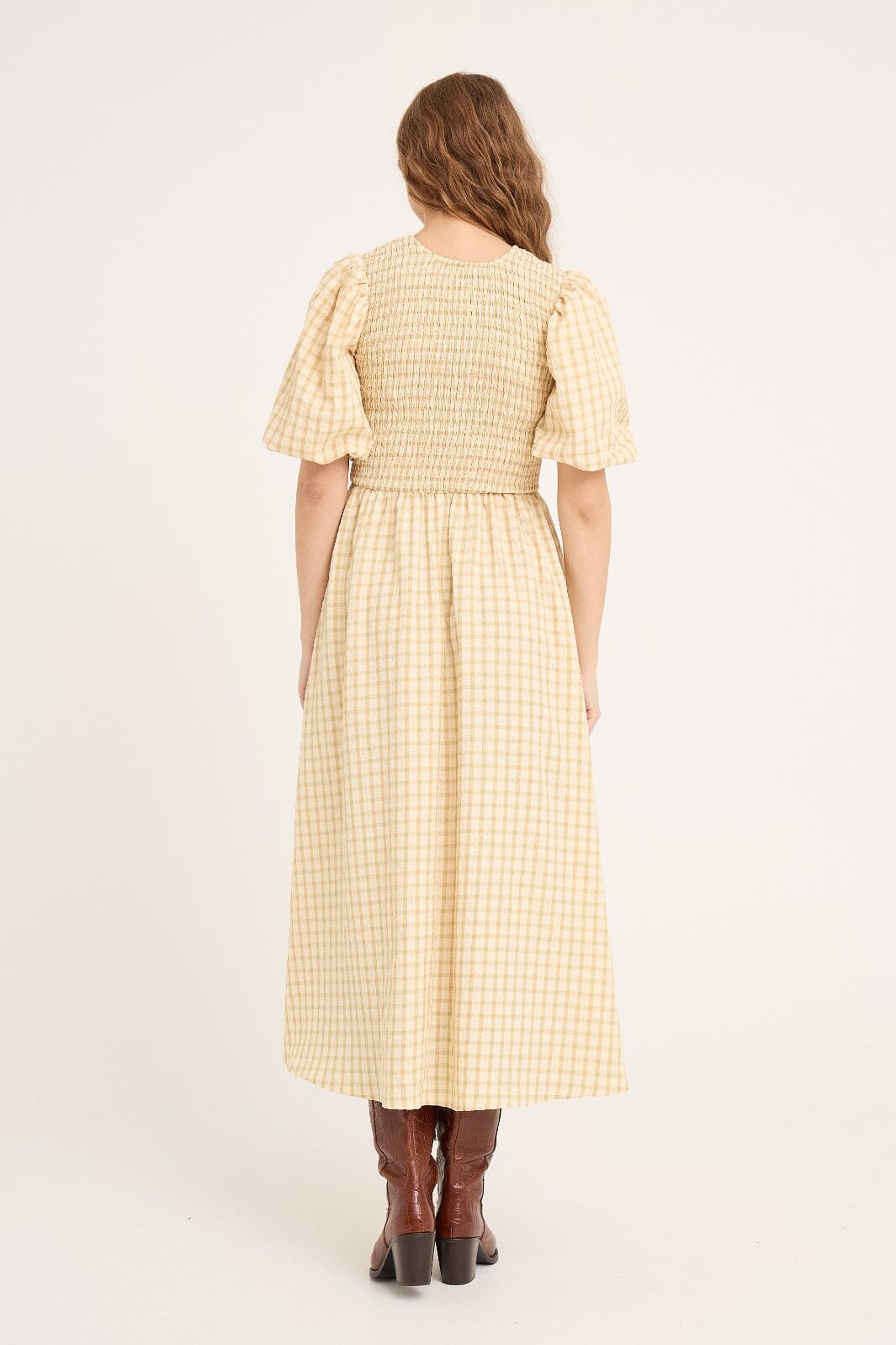Forudbestilling - A-View - Tabita Dress AV5010 - 069 - Pale Yellow