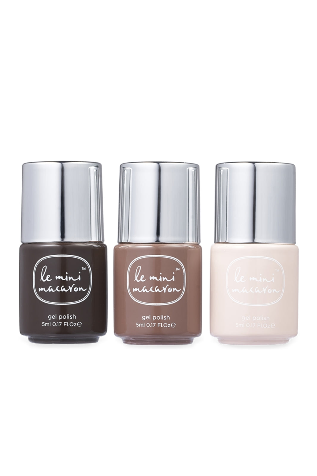 Le Mini Macaron - Les Minis Trio Gel Polish MIN003 - Coffee Shop