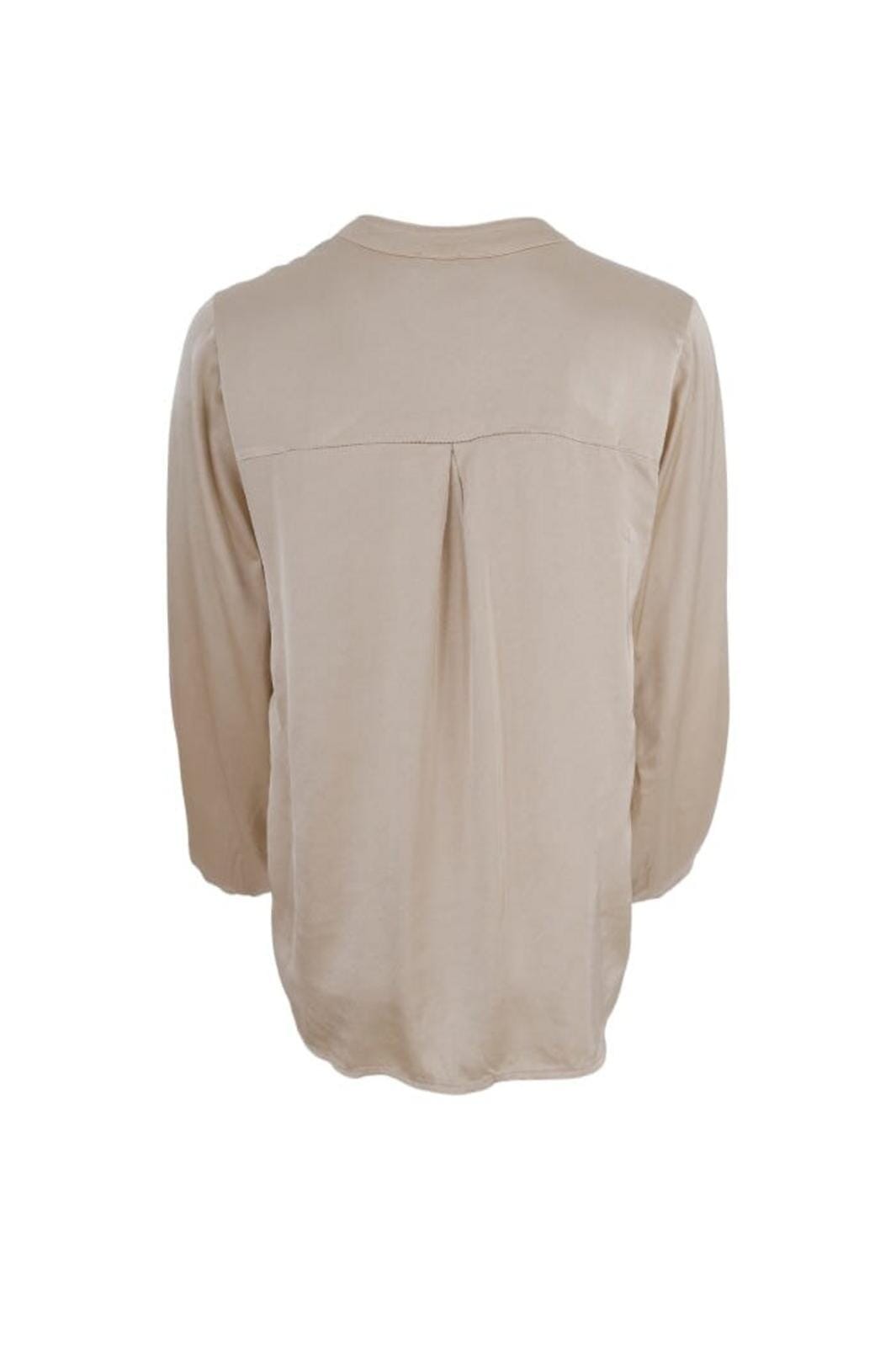 Black Colour - Bcellis Ls Blouse - Champagne