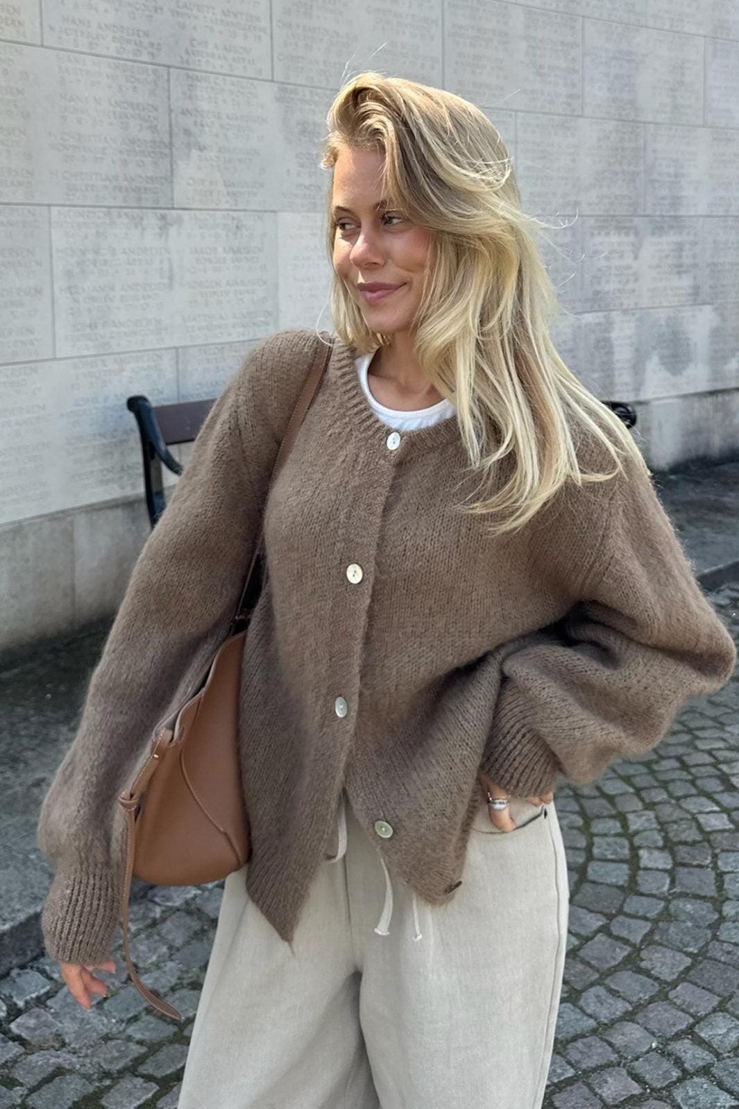 Forudbestilling - BYIC - Idaic Cardigan - camel Camel Online