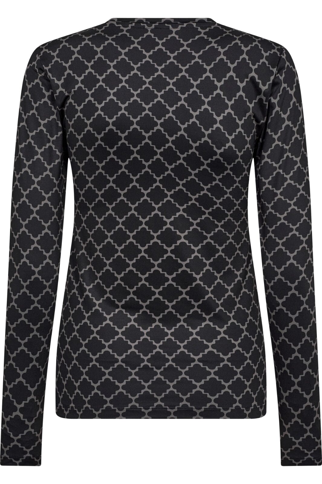 Hype The Detail - Printed Blouse 200-14 - 37 Sort Levere