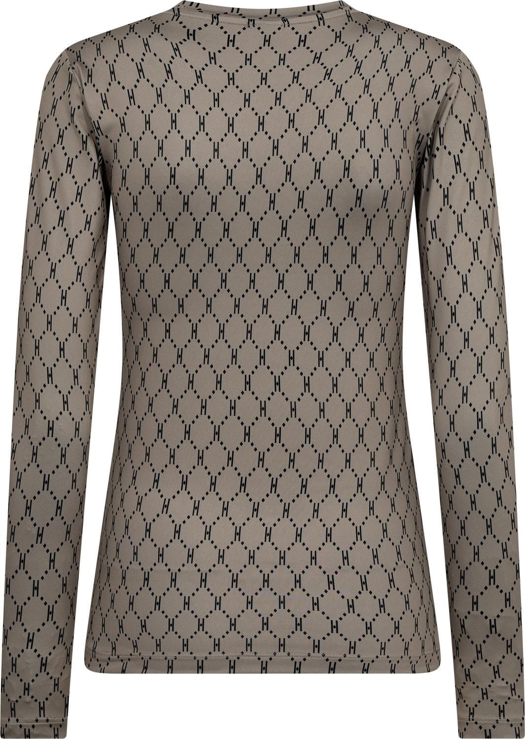 Hype The Detail - Printed Blouse 200-14 - 45 - Sand