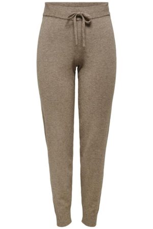 Only - Onlibi Tie Pant Cc Knt - 4524018 Malt Ball Melange Online