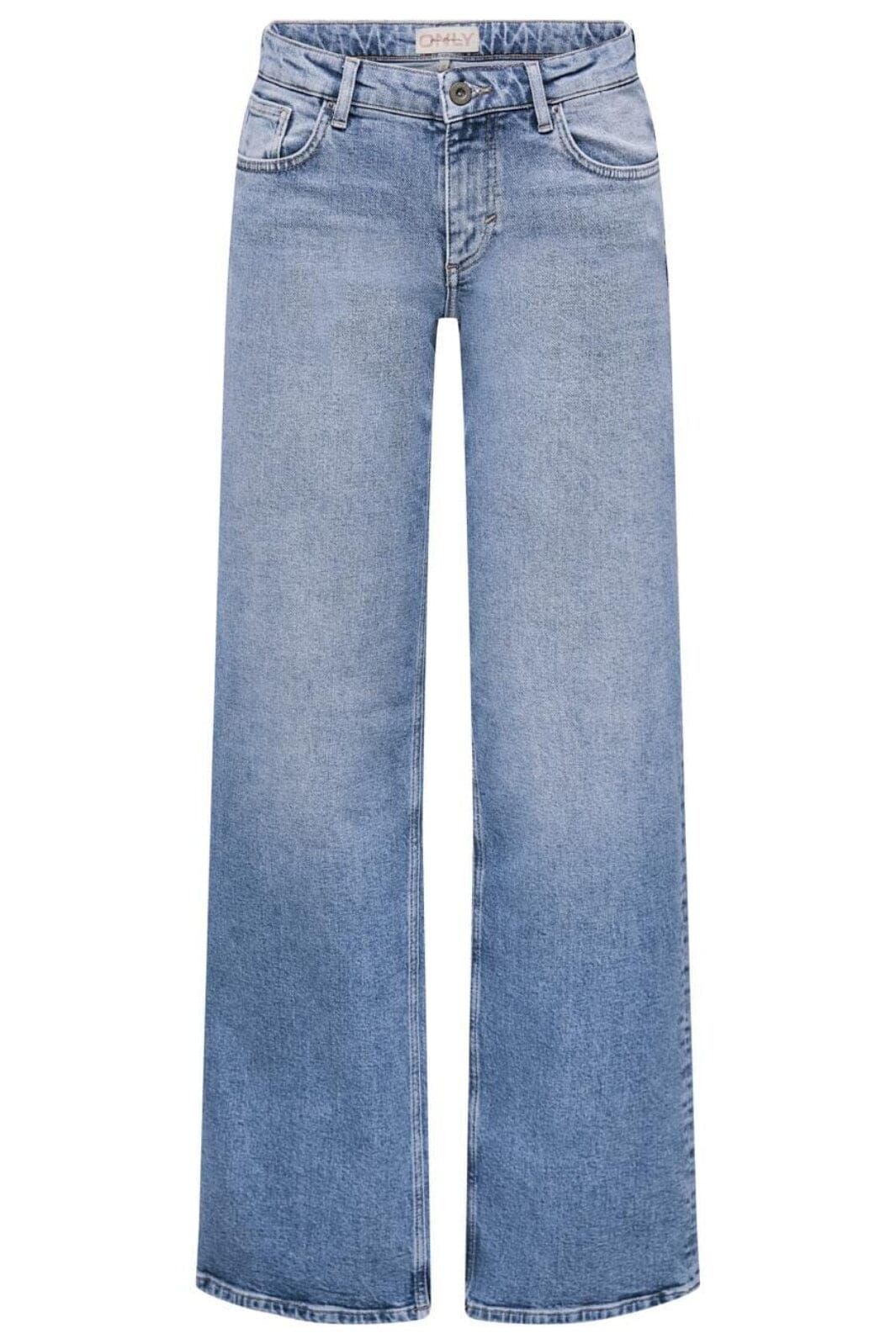 Only - Onljuicy Lw Wide Leg Rea365 - 4326492 Light Blue Denim Online nu