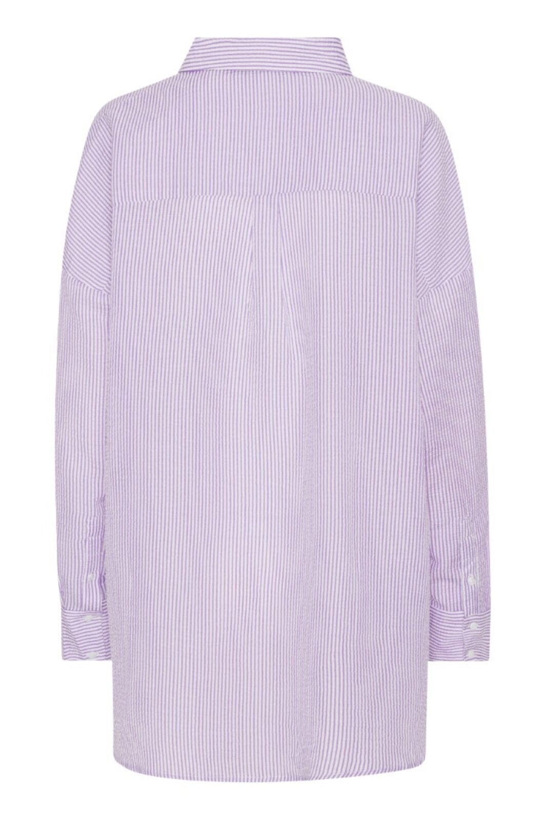 A-View - Sonja Shirt - 116 Purple/White Rabat