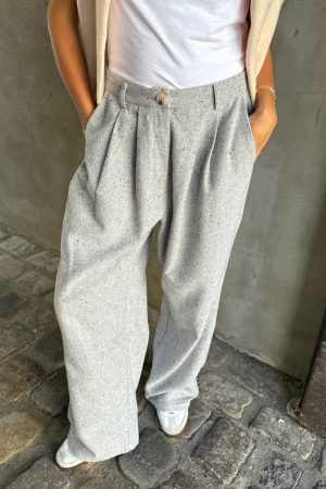 BYIC - Claraic Pants - greym Grey Melange Rabat