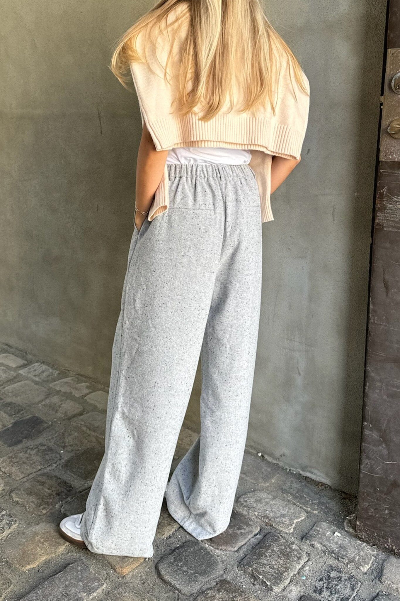 BYIC - Claraic Pants - greym Grey Melange Rabat