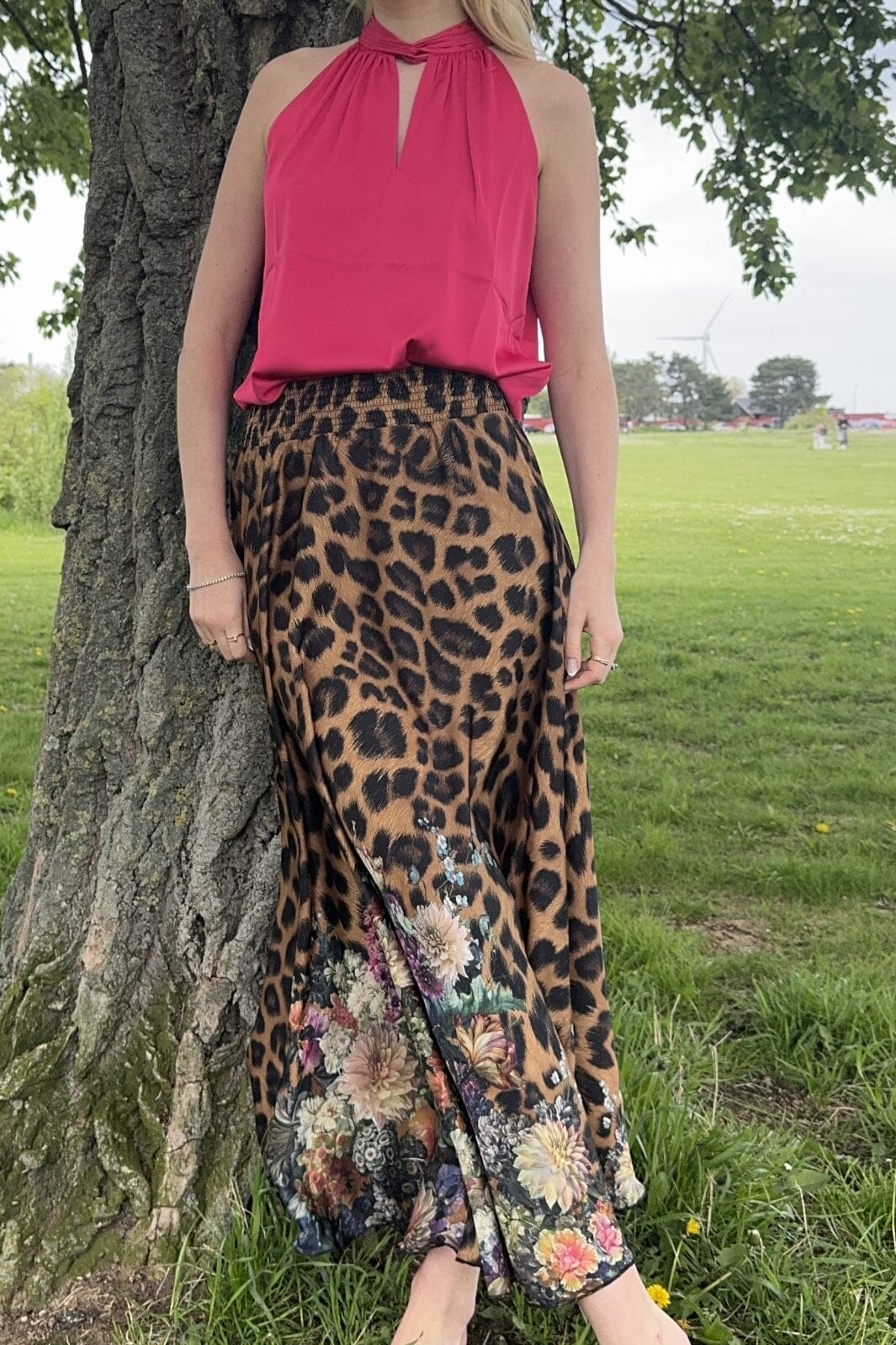 Karmamia - Savannah Skirt - Flower Leopard