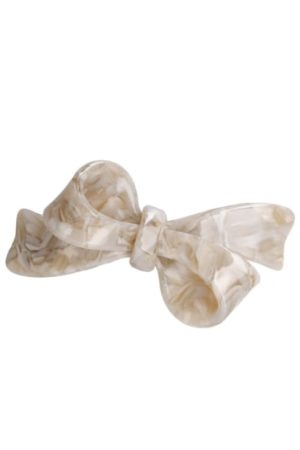 Black Colour - Bcsilja Small Bow Barette - Creme Online