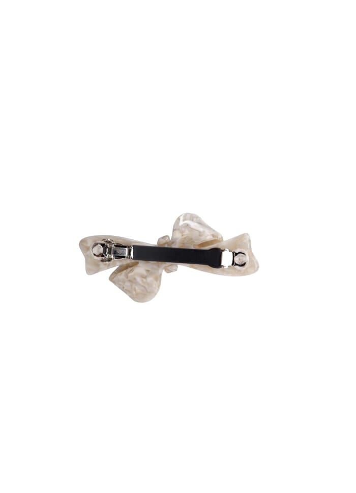 Black Colour - Bcsilja Small Bow Barette - Creme Online
