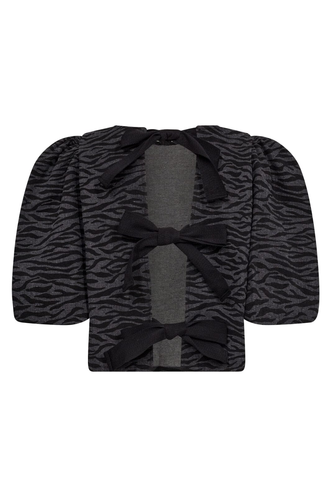 Co´couture - Zebracc Bow Blouse 35586 - 96 Black