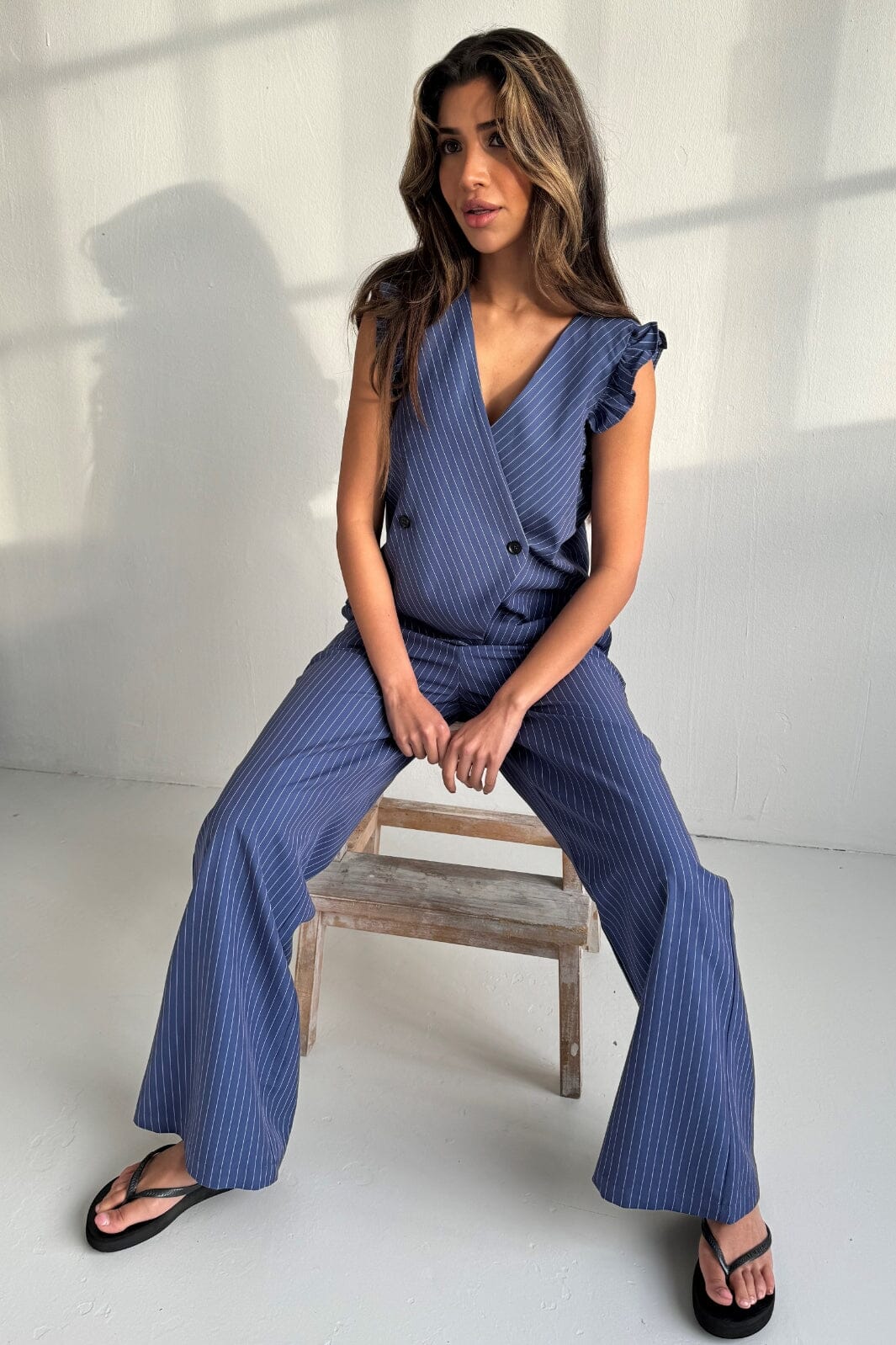 Continue - Roberta Stripe 14819 - Blue Stripe