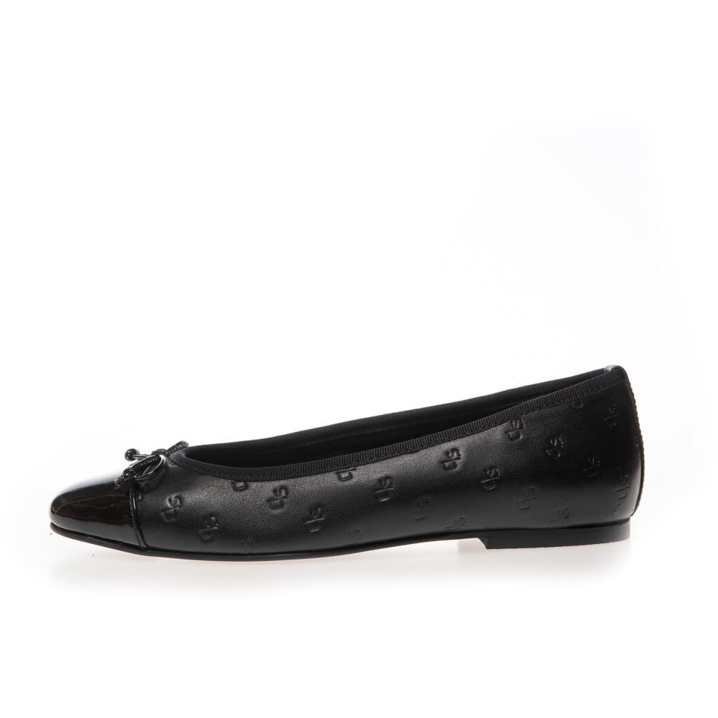 Copenhagen Shoes - My Own Ballerinas - 2400 Black (Logo) Rabat