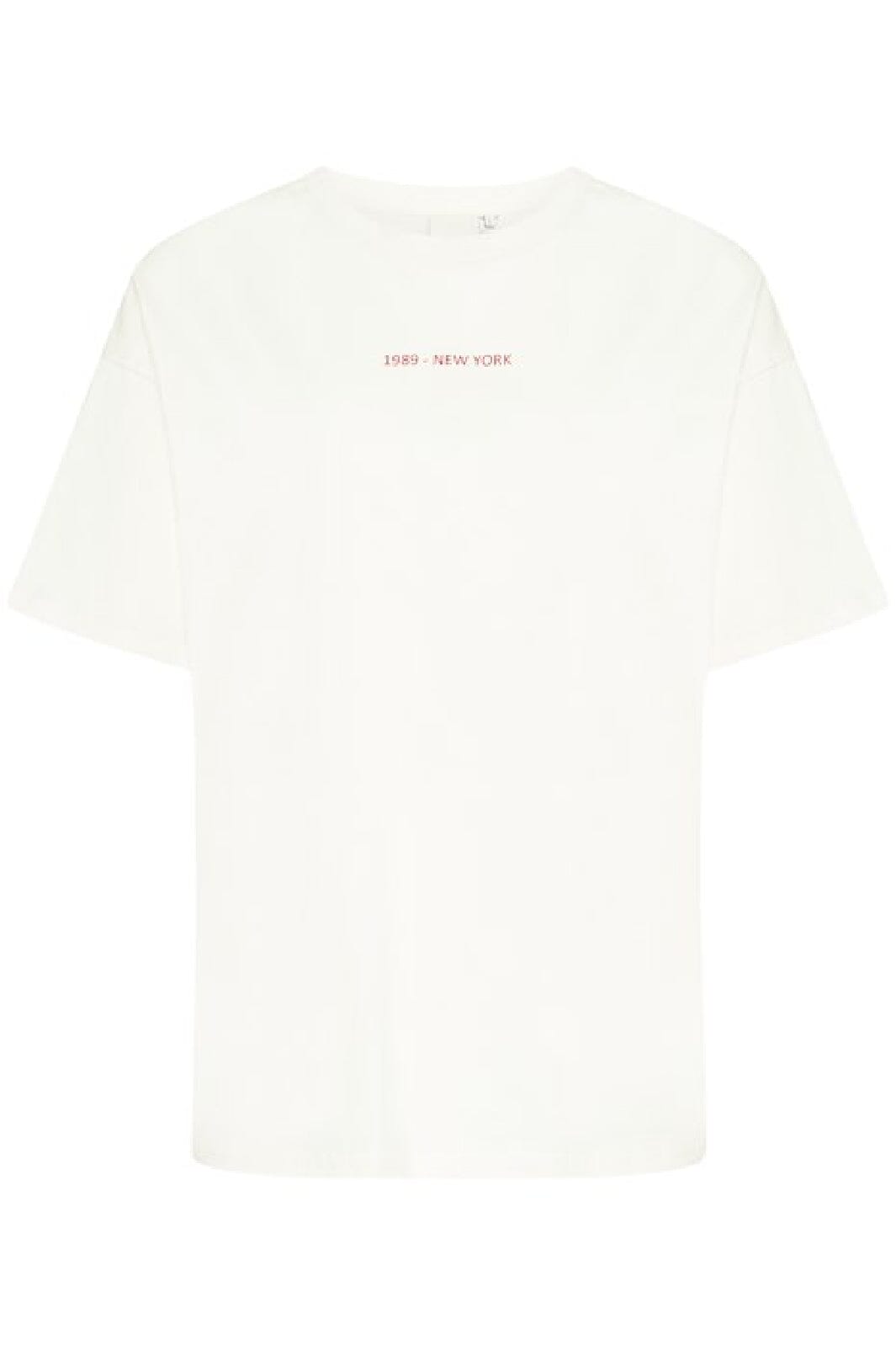 Ichi - Ixbexi Ss2 - 205029 Cloud Dancer W/ Racing Red