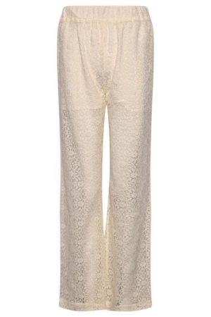 Noella - Shelly Pants - 006 Offwhite Online salg