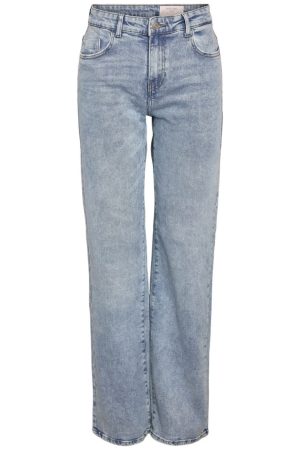 Noisy May - Nmyolanda Nw Wide Jeans Az236Lb Fwd - 4179737 Light Blue Denim