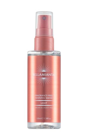 Bellamianta - Fragrance Free Tanning Water - Light Online Hot Salg