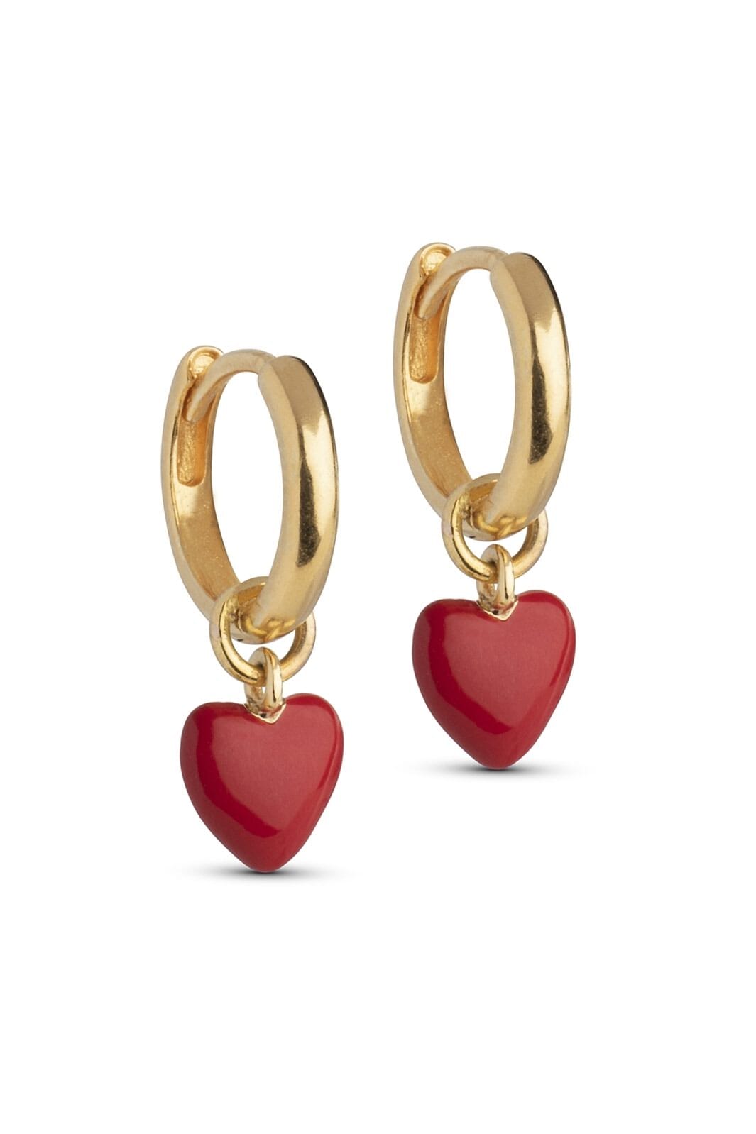 Enamel Copenhagen - Hoops, Amore E376G - Red på udsalg