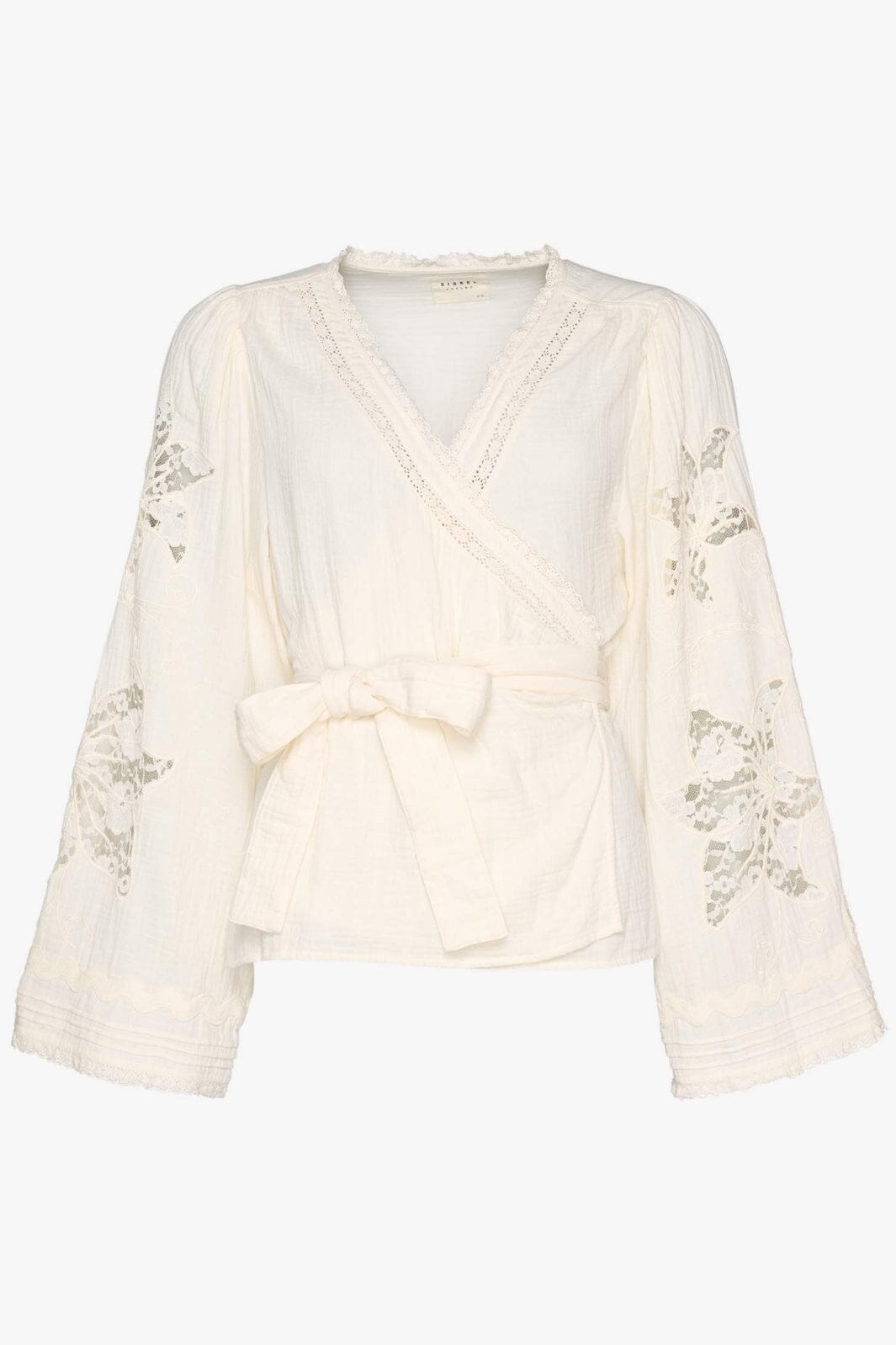 Forudbestilling - Sissel Edelbo - Winfrey Wrap Top SE 1603 - Off White