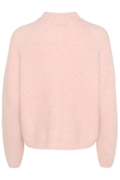 Gestuz - Alphagz Short Cardigan 10906463 - 106932 - Rose Grey Melange