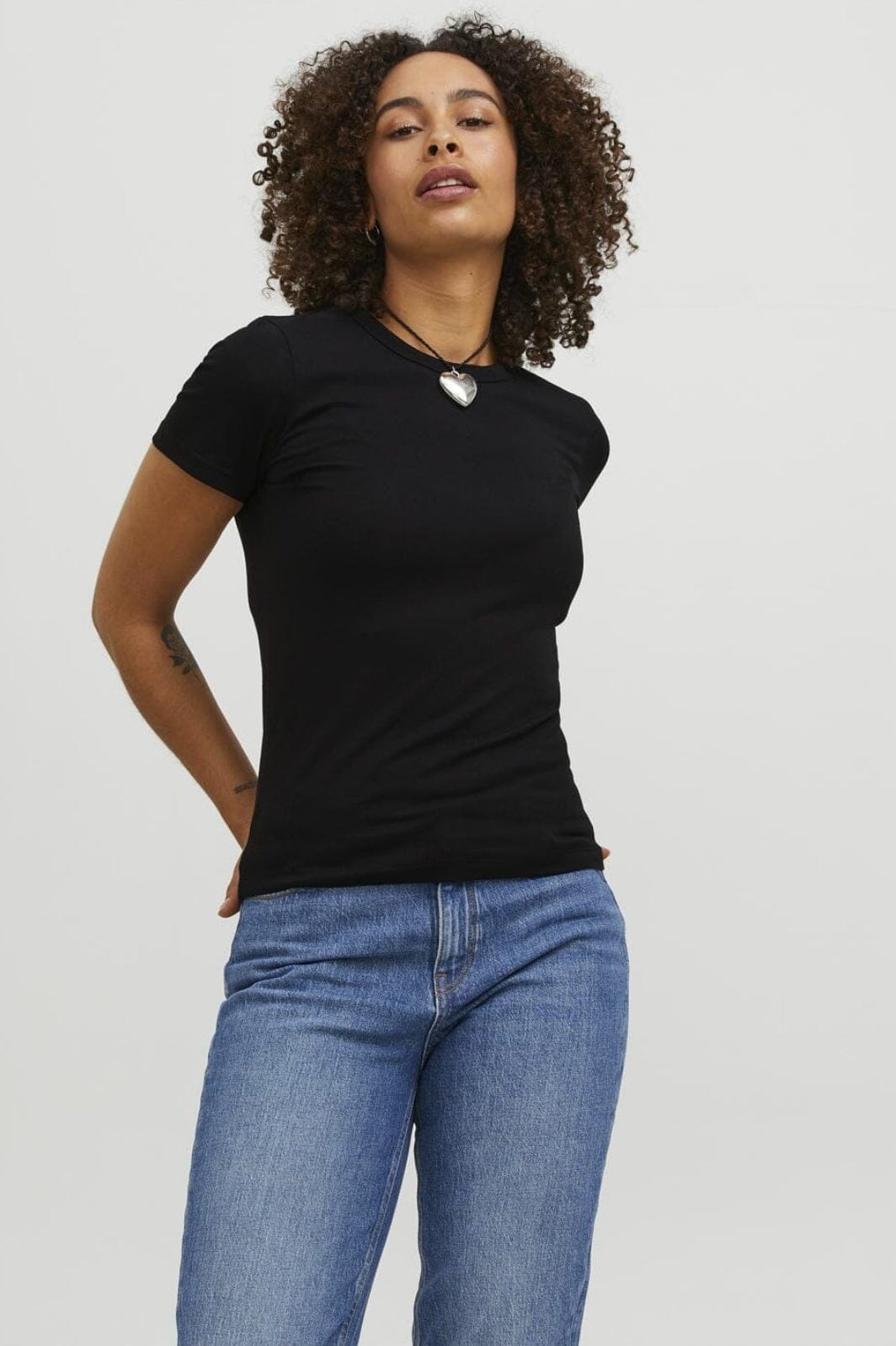 Jjxx - Jxgigi Str Ss Tee Sn - 4389305 Black