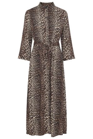 Pieces - Pcnaja 3/4 Ankle Dress Pwp Mm - 4710235 Black Small Leo