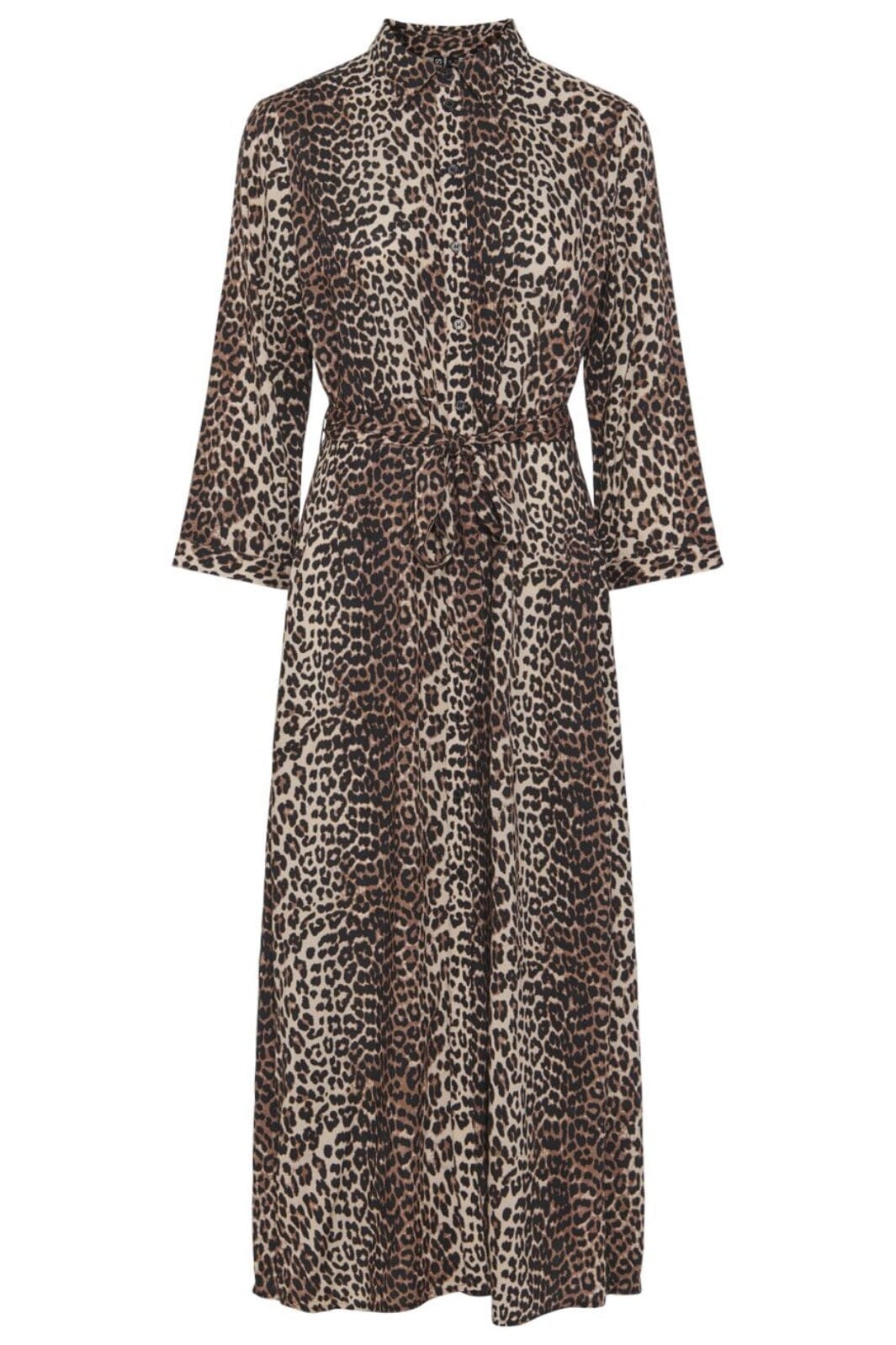 Pieces - Pcnaja 3/4 Ankle Dress Pwp Mm - 4710235 Black Small Leo