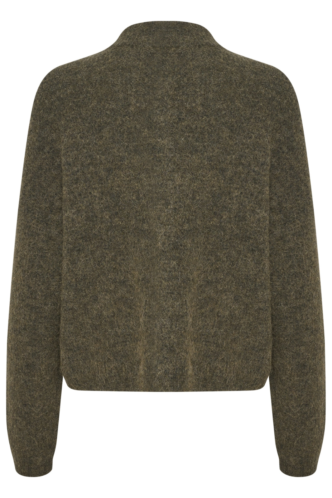 gestuz-alphagz-short-cardigan-noos-dark-olive-melange_2.jpg Gestuz - AlphaGZ Short Cardigan NOOS - Dark Olive Melange