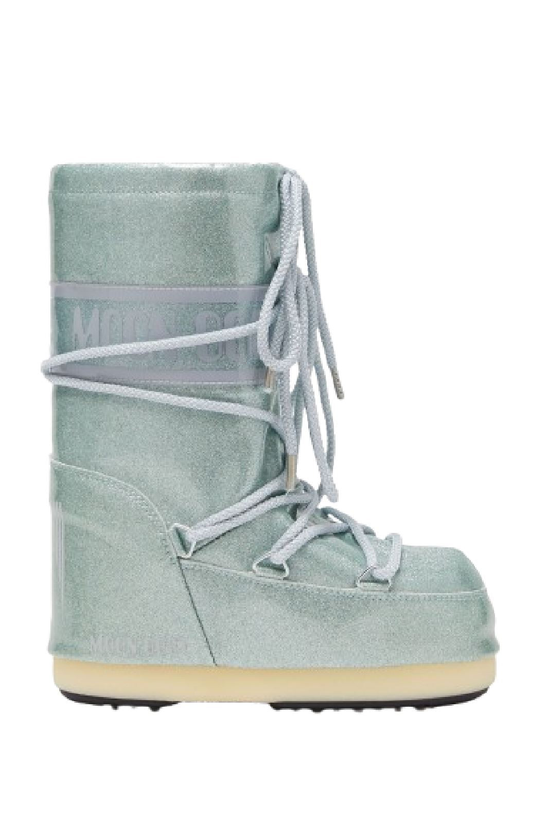 Moon Boot - Mb Icon Jr Glitt - F001 Light Blue