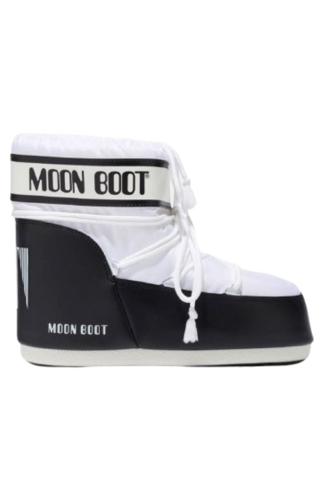 Moon Boot - Mb Icon Low Nylon - A001 White/Black
