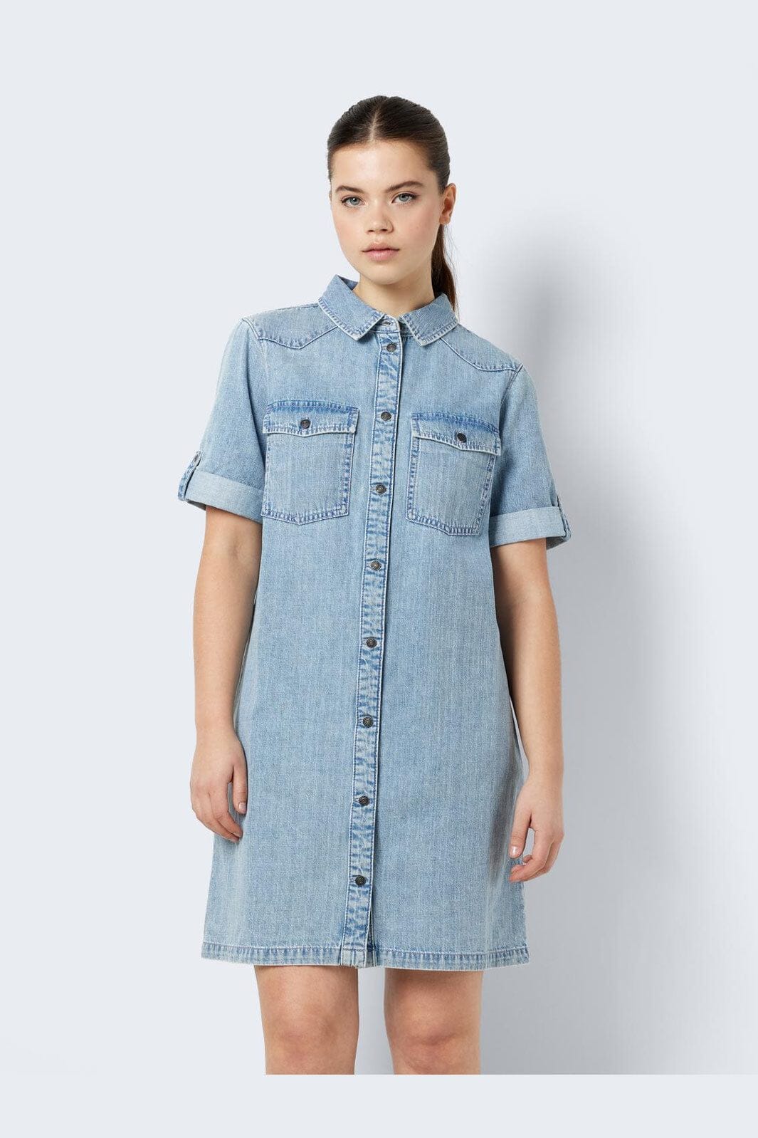 noisy-may-nmnew-signe-s-s-denim-dress-vi003lb-4460338-light-blue-denim_3.jpg Noisy May - Nmnew Signe S/S Denim Dress Vi003Lb - 4460338 Light Blue Denim