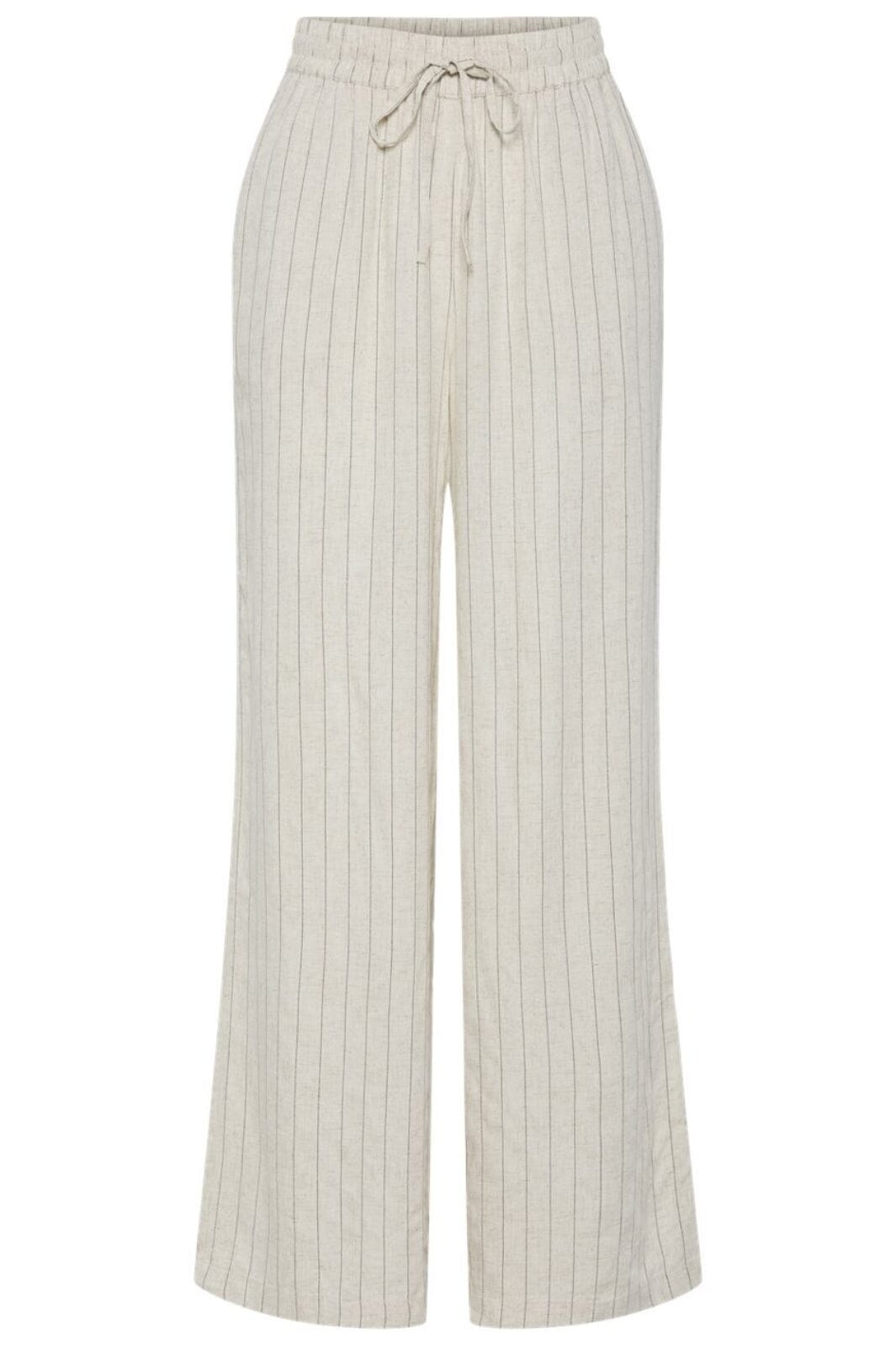 Pieces - Pcpia Wide Pants - 4764582 Birch Black