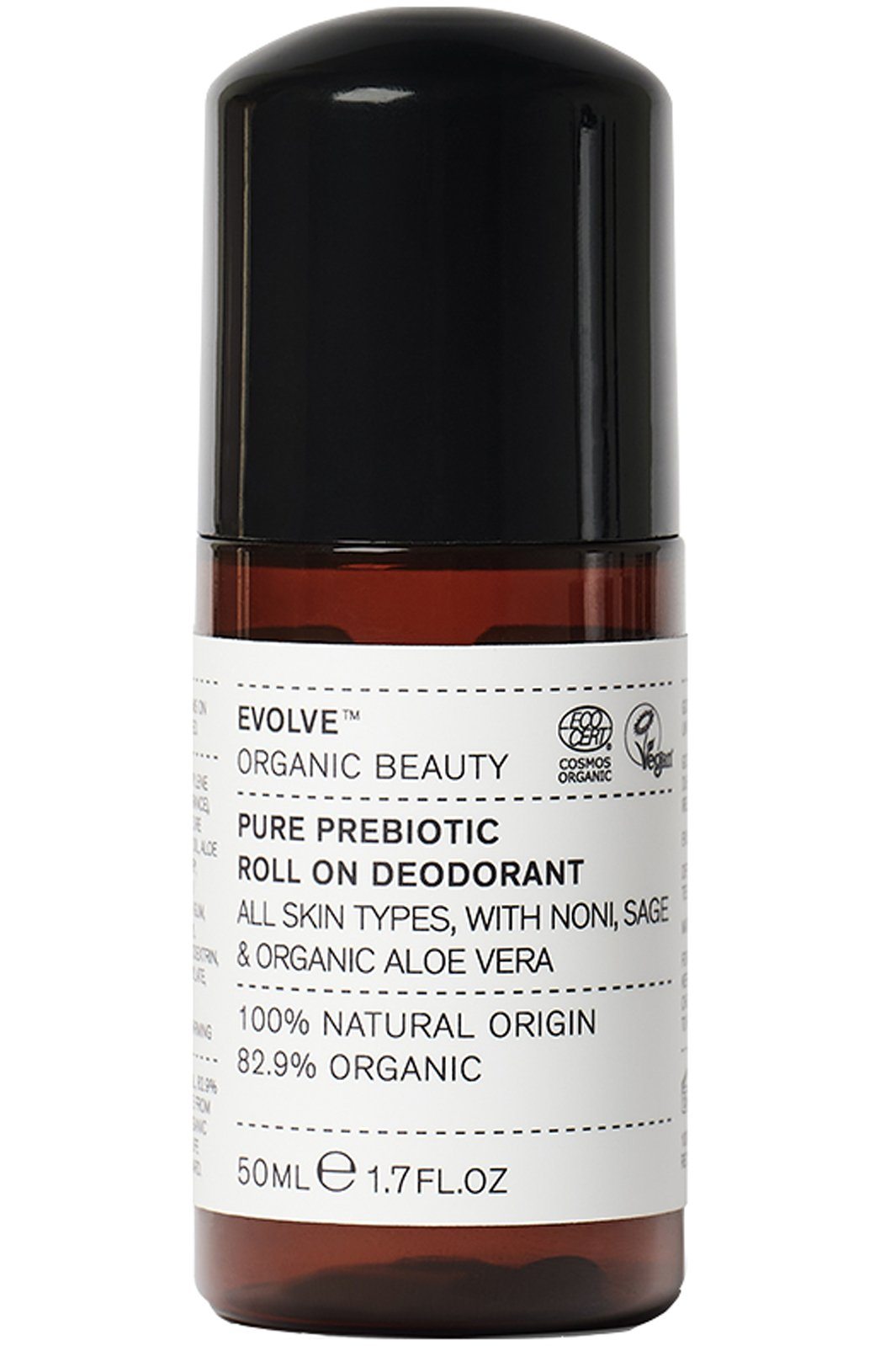 Evolve - EB289 Pure Prebiotic Roll On Deodorant - 50 ML