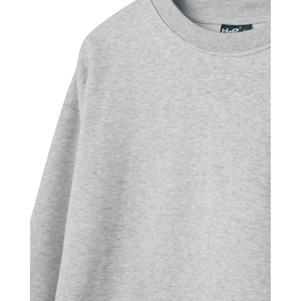 H2O - Base Woman Sweat O'Neck - 1020 Lt. Grey Mel